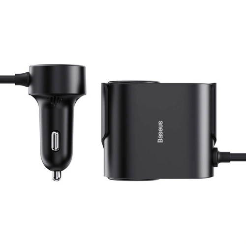 Kup Baseus Zigarettenanzünder-Steckdosenverteiler High Efficiency Pro 30W (Schwarz) - BSU4441 - {ean13} - Sklep Home Screen