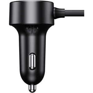 Rozdzielacz gniazda zapalniczki Baseus High Efficiency Pro 30W (Czarny)