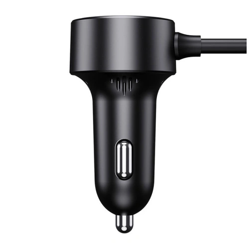Buy Baseus High Efficiency Pro 1-for-2 Car Cigarette Lighter 30W (black) - BSU4441 - {ean13} - Home Screen Store Europe