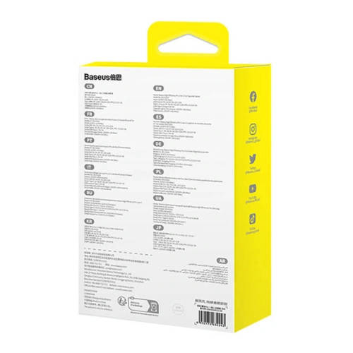 Kup Baseus Distribuitor pentru priza de brichetă High Efficiency Pro 30W (negru) - BSU4441 - {ean13} - Sklep Home Screen