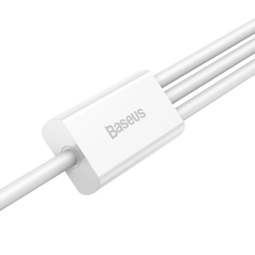 Kup Kábel Baseus Superior Data USB-A/microUSB - Lightning - USB-C 3.5A 1m (Fehér) - BSU4442 - {ean13} - Sklep Home Screen