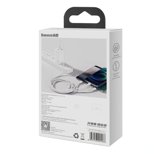 Kup Kabel Baseus Superior Data USB-A/microUSB - Lightning - USB-C 3.5A 0.5m (White) - BSU4443 - {ean13} - Sklep Home Screen