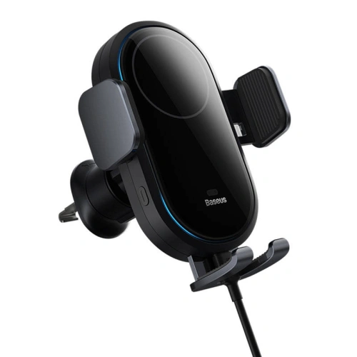 Buy Baseus LightChaser Car Moubnt Holder with Wireless Charger (black) - BSU4445 - {ean13} - Home Screen Store Europe