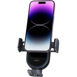 Buy Baseus LightChaser Car Moubnt Holder with Wireless Charger (black) - BSU4445 - {ean13} - Home Screen Store Europe