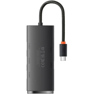 Baseus Lite Series Adapter HUB USB-C 4-port 25cm
