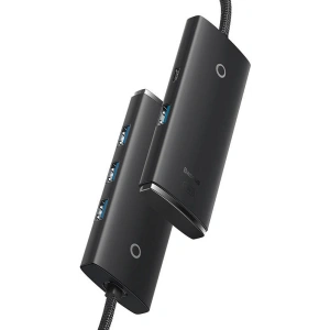 Kup Baseus Adapter HUB Lite Serie USB-C 4-Anschluss 25cm - BSU4447 - {ean13} - Sklep Home Screen
