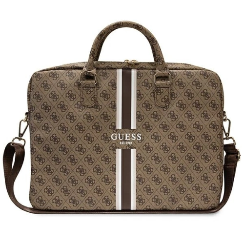Kup Torba Guess GUCB15P4RPSW 16 palců hnědá /brown 4G Printed Stripes - GUE2660 - {ean13} - Sklep Home Screen