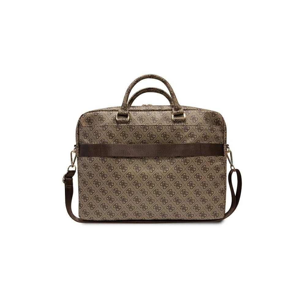 Torba Guess GUCB15P4RPSW 16 cali brązowy /brown 4G Printed Stripes