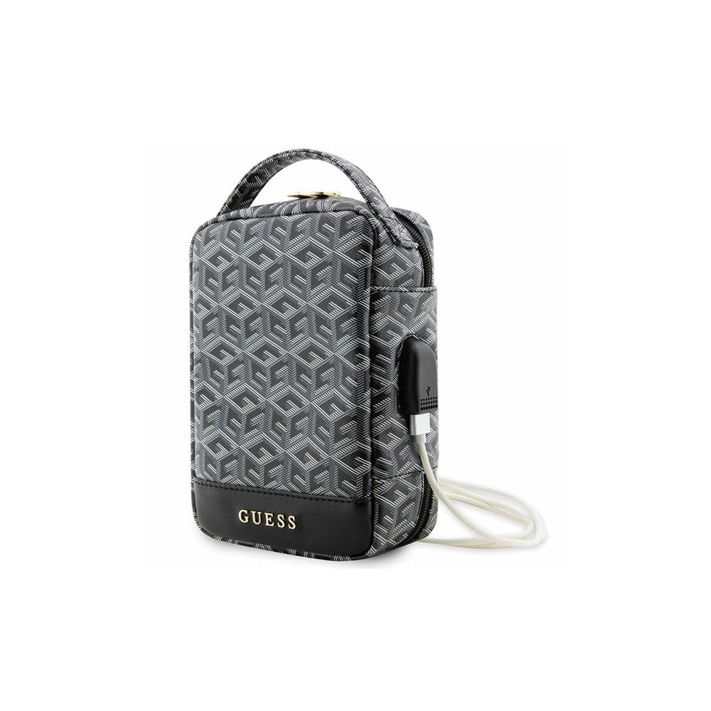Torba Guess GUHBHGCFSEK Organizer czarny/black GCube Stripe