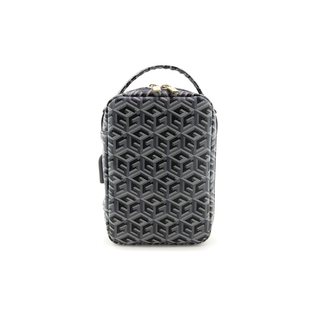 Torba Guess GUHBHGCFSEK Organizer czarny/black GCube Stripe
