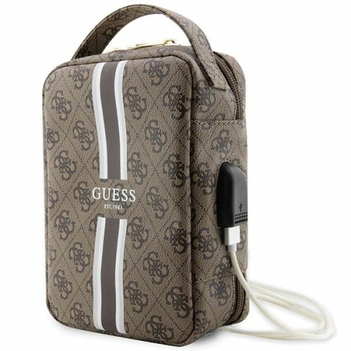 Kup Torba Guess GUHBP4RPSW Organizer brązowy/brown 4G Printed Stripes - GUE2666 - {ean13} - Sklep Home Screen
