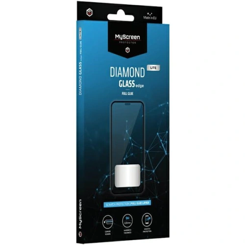 Kup Apple MyScreen Diamond Glass Edge Lite FG gehärtetes Glas iPhone 15 Pro Max schwarz/schwarz Full Glue - MSRN399 - {ean13} - Sklep Home Screen