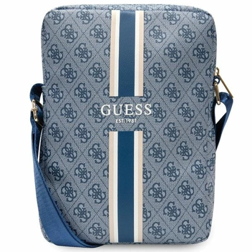 Kup Guess Geantă GUTB10P4RPSB 10 inch albastru / albastru 4G Stripes Tablet Bag - GUE2670 - {ean13} - Sklep Home Screen
