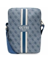 Guess Geantă GUTB10P4RPSB 10 inch albastru / albastru 4G Stripes Tablet Bag