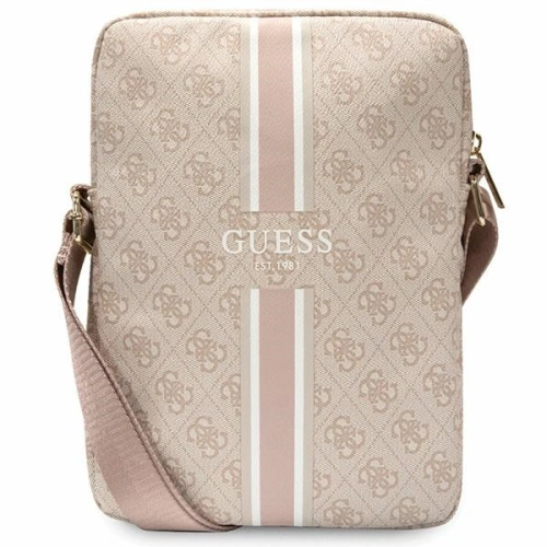Kup Torba Guess GUTB10P4RPSP 10 hüvelyk rózsaszín/pink 4G csíkos tablet táska - GUE2672 - {ean13} - Sklep Home Screen