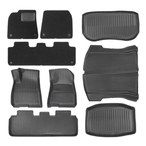 Buy Baseus T-Space Car Floor Mats Tesla 9 parts (black velvet) - BSU4448 - {ean13} - Home Screen Store Europe