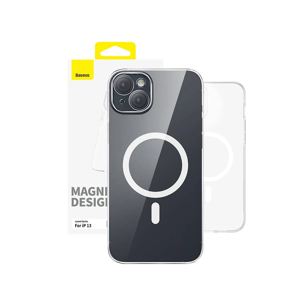 Etui Baseus OS-Lucent Series MagSafe Apple iPhone 13 (Przezroczysty)