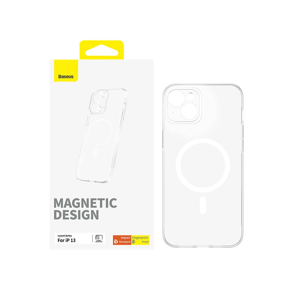 Etui Baseus OS-Lucent Series MagSafe Apple iPhone 13 (Przezroczysty)