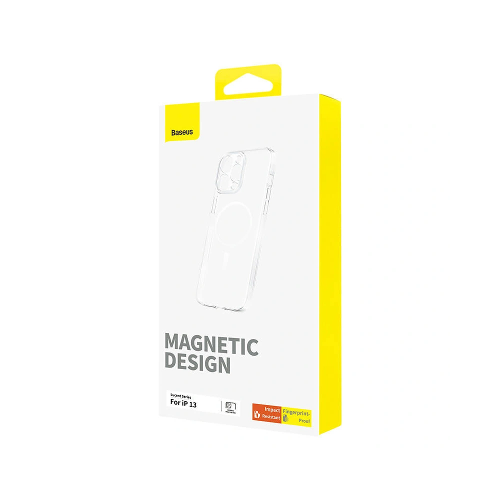 Etui Baseus OS-Lucent Series MagSafe Apple iPhone 13 (Przezroczysty)