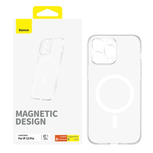 Kup Etui Baseus OS-Lucent Series MagSafe Apple iPhone 13 Pro (Przezroczysty) - BSU4457 - {ean13} - Sklep Home Screen