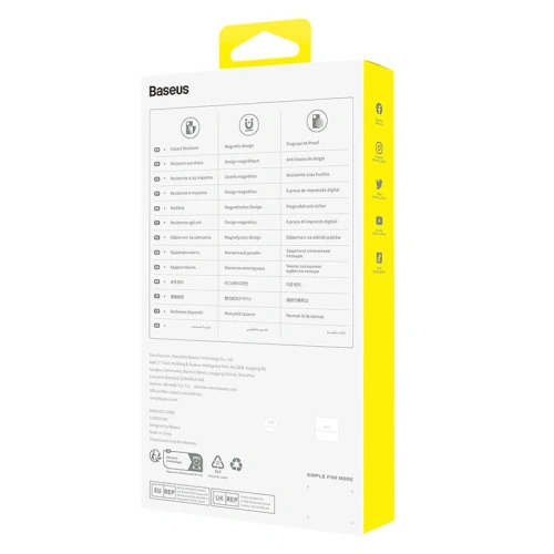 Buy Baseus OS-Lucent Series MagSafe Apple iPhone 13 Pro (clear) - BSU4457 - {ean13} - Home Screen Store Europe