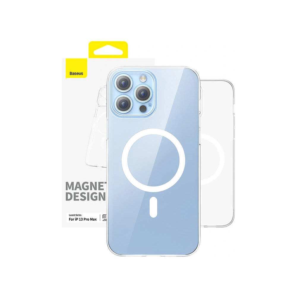 Etui Baseus OS-Lucent Series MagSafe Apple iPhone 13 Pro Max (Przezroczysty)