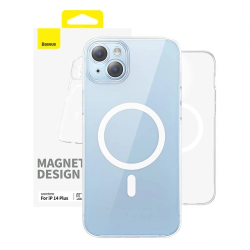 Kup Baseus Apple Tasche OS-Lucent Serie MagSafe iPhone 14 Plus / 15 Plus (Transparent) - BSU4461 - {ean13} - Sklep Home Screen