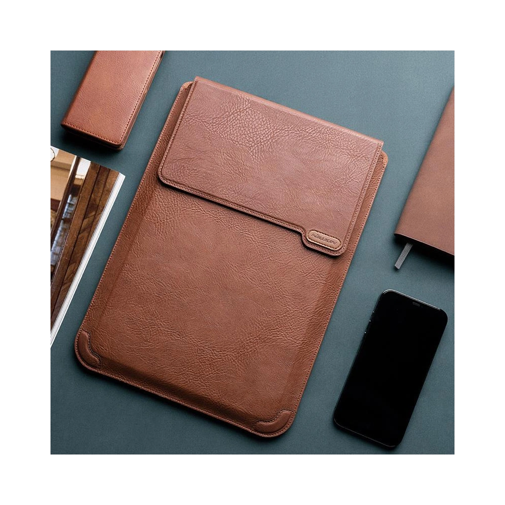 Etui wodoodporne na laptop Nillkin Versatile Water Ripple 14 cali Brązowy