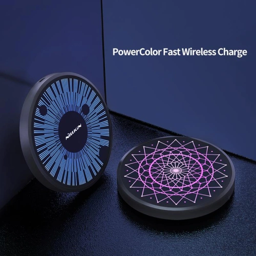 Buy Nillkin Powercolor Planet 15W Fast Wireless Charger black - NLK1162 - {ean13} - Home Screen Store Europe