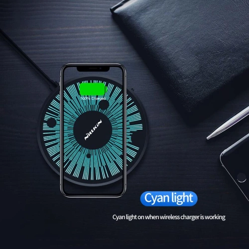 Buy Nillkin Powercolor Planet 15W Fast Wireless Charger black - NLK1162 - {ean13} - Home Screen Store Europe