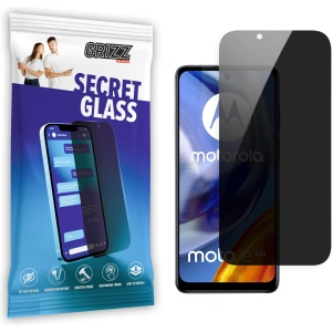 Matowe szkło prywatyzujące GrizzGlass SecretGlass do Motorola Moto E32s