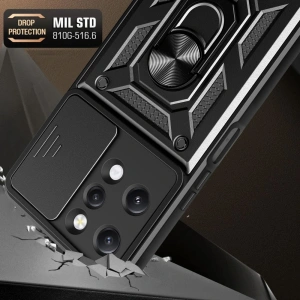 Kup Tech-Protect Xiaomi Carcasă CamShield Pro Redmi 12 negru - THP2117 - {ean13} - Sklep Home Screen