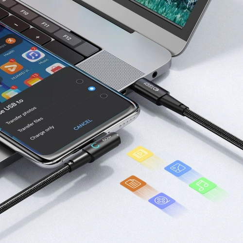 Kup Tech-Protect Cablu Ultraboost L USB-C/USB-C 60W 6A 100cm Gri - THP2124 - {ean13} - Sklep Home Screen