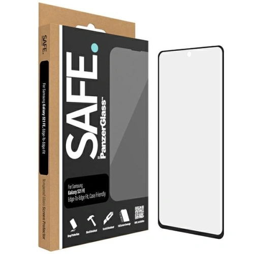 Kup PanzerGlass Samsung SAFE by Galaxy S21 FE E2E Case Friendly schwarz/schwarz SAFE95100 gehärtetes Glas - PZG420 - {ean13} - Sklep Home Screen