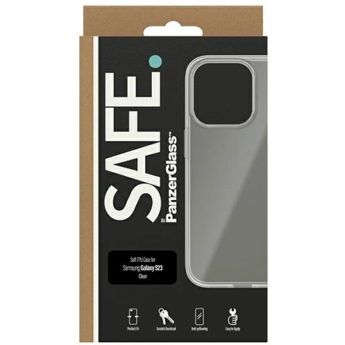 Buy SAFE by PanzerGlass Hardcase Samsung Galaxy S23 clear SAFE95320 - PZG422 - {ean13} - Home Screen Store Europe