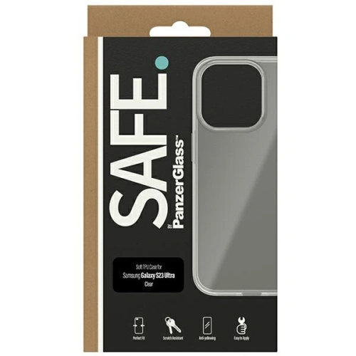 Kup Etui SAFE by PanzerGlass Hardcase Samsung Galaxy S23 Ultra przezroczysty/clear SAFE95322 - PZG423 - {ean13} - Sklep Home Screen