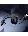 Kup Kabel svinovací USAMS U1 US-SJ192 2w1 USB-A/Lightning/microUSB 1m černý/black - USA983 - {ean13} - Sklep Home Screen