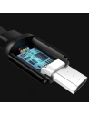 Kup Zavinutý kabel USAMS U-Bin US-SJ163 USB-A/microUSB 2A 1m černý/black - USA984 - {ean13} - Sklep Home Screen