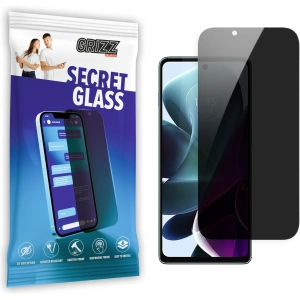 Matowe szkło prywatyzujące GrizzGlass SecretGlass do Motorola Moto G200 5G