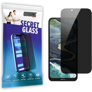 Matowe szkło prywatyzujące GrizzGlass SecretGlass do Nokia C20 Plus