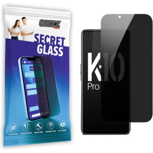 Matowe szkło prywatyzujące GrizzGlass SecretGlass do Oppo K10 Pro