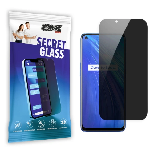Matowe szkło prywatyzujące GrizzGlass SecretGlass do Realme 6