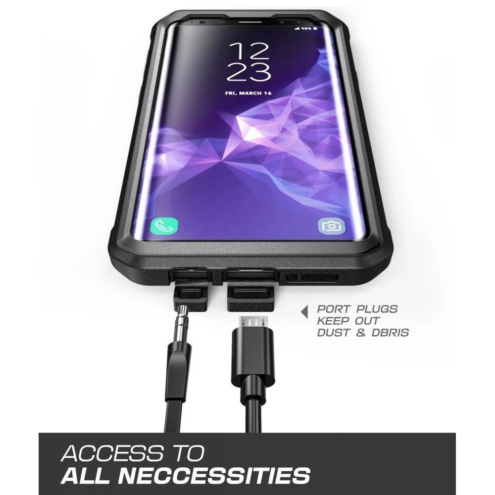 Etui Supcase Unicorn Beetle Pro Galaxy S9+ Plus Black