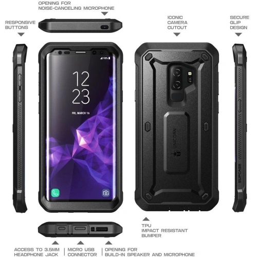 Kup Etui Supcase Unicorn Beetle Pro Galaxy S9+ Plus Black - SPC098BLK - {ean13} - Sklep Home Screen