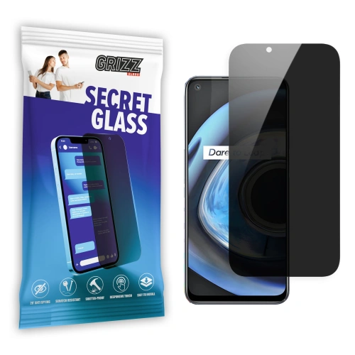 Matowe szkło prywatyzujące GrizzGlass SecretGlass do Realme Q3 5G
