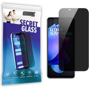 Matowe szkło prywatyzujące GrizzGlass SecretGlass do Tecno Spark Go 2023