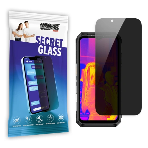 Matowe szkło prywatyzujące GrizzGlass SecretGlass do Ulefone Armor 18t