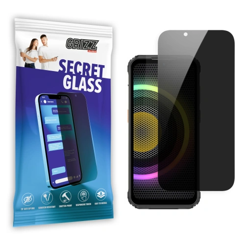 Matowe szkło prywatyzujące GrizzGlass SecretGlass do Ulefone Armor 21