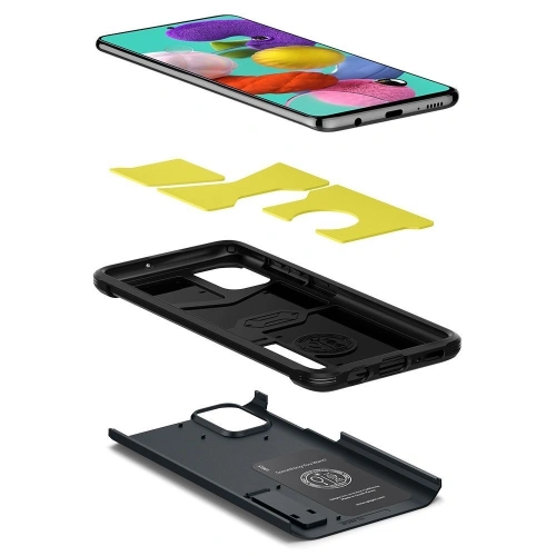 Buy Spigen Tough Armor Galaxy A51 Metal Slate - SPN979MTL - {ean13} - Home Screen Store Europe