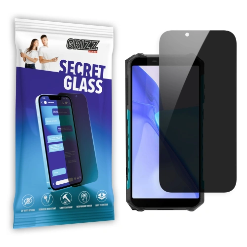 Matowe szkło prywatyzujące GrizzGlass SecretGlass do Ulefone Armor X9 Pro